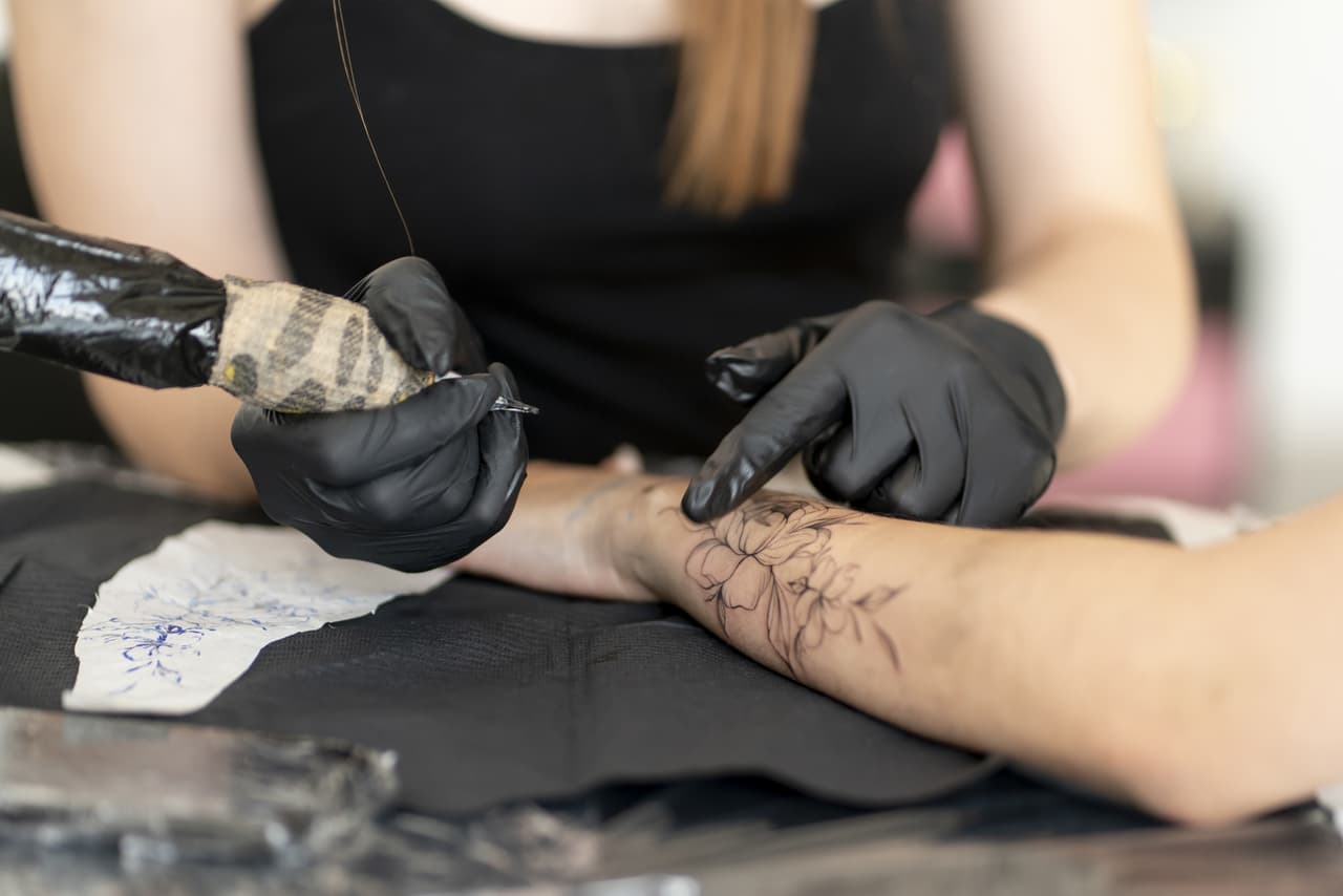 Floral Tattoo